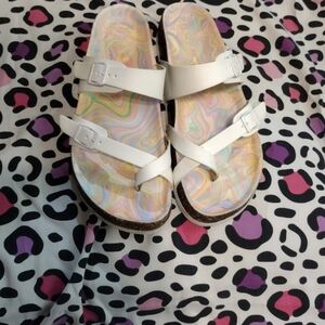 Stylish White Women's Sandals